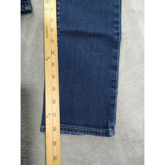 Adriano Goldschmied Jeans Womens 28 Blue Denim The Stilt Cigarette Dark Wash AG - Picture 5 of 9